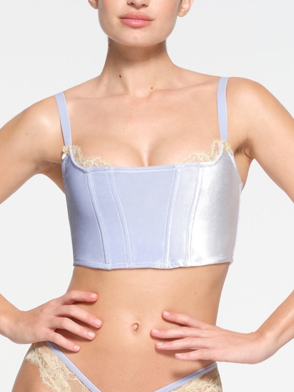Skims Velvet Lace Corset